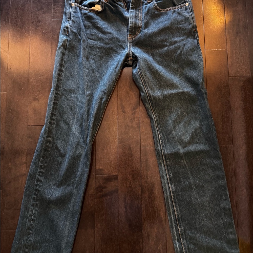 BEAMS Classic Blue Denim Jeans